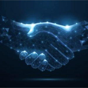 laser handshake